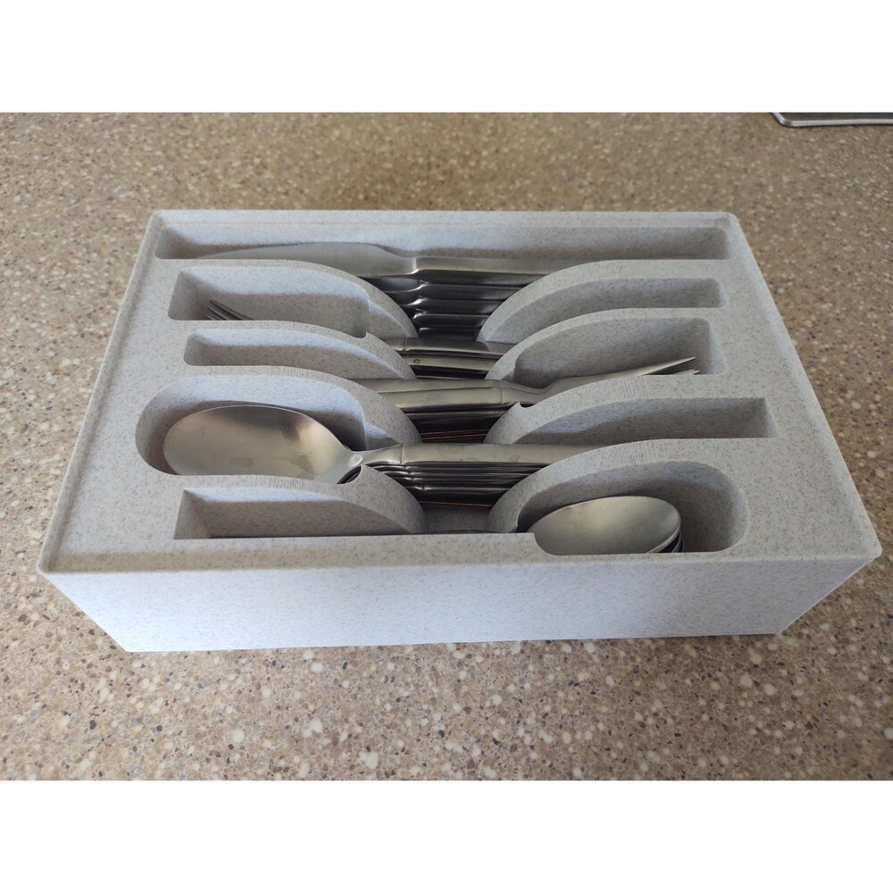 Silverware Tray, Camper Drawer Utensil Organizer, Compact Cutlery Holder, 3D Pri